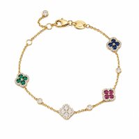 Bracciale Ultima Edizione Donna tiffany in Argento BAO1924-MULTICOLOR-GIALLO